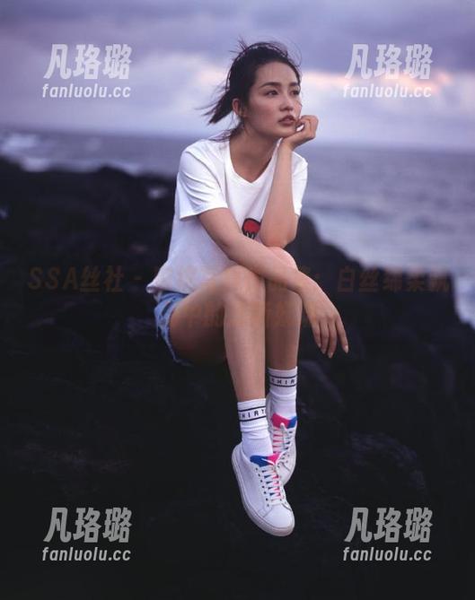SSA丝社 - 蜜桃写真作品集：白丝绵柔飘荡中的清新妩媚