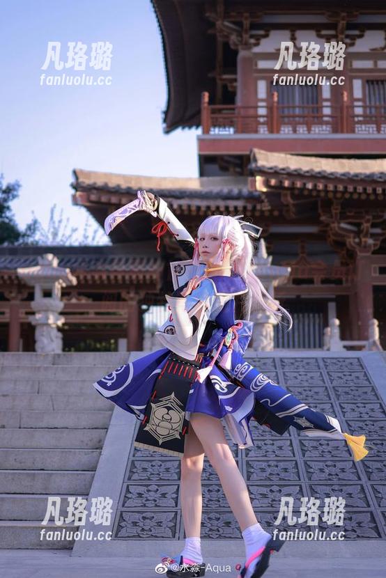 aqua水淼与原神甘雨JK：fantia会员订阅的独特写真图片解析