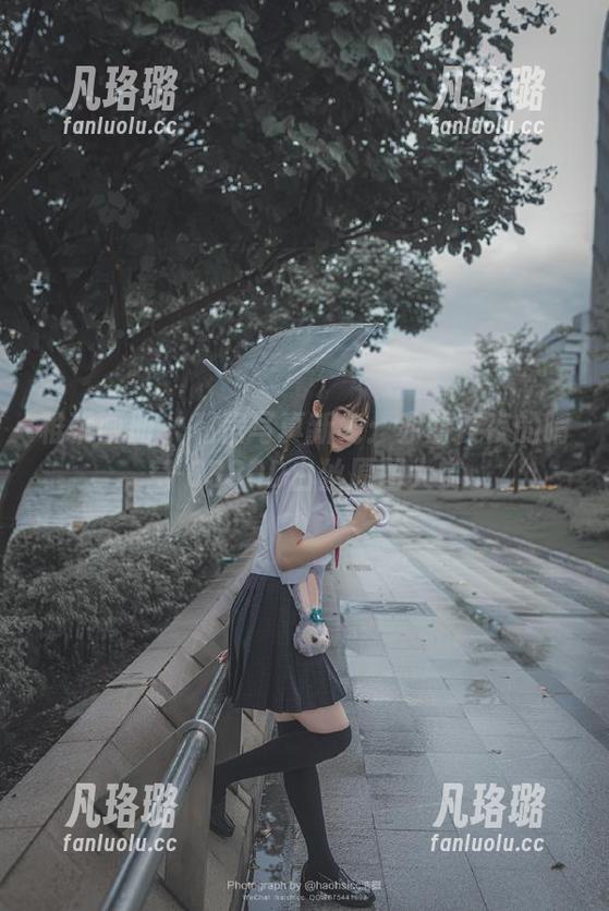 稚乖画册 - 私房写真新宠：赤西夜夜的晴空-0380D白丝原图大赏
